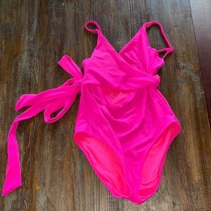 Aerie cross body swimsuit